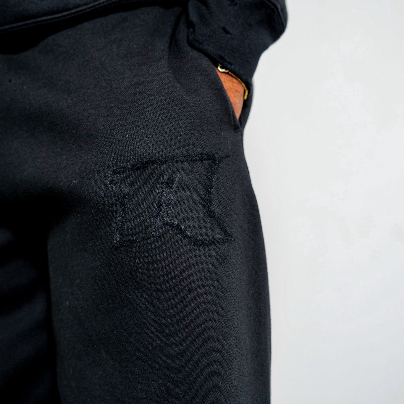 Black Voltage Sweatpants