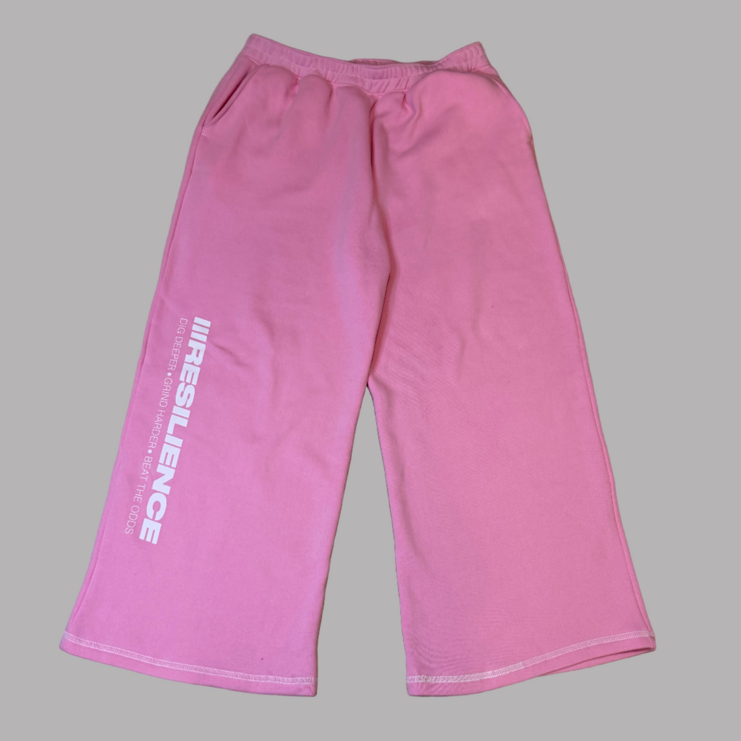 Handmade Pink Drift Sweatpants