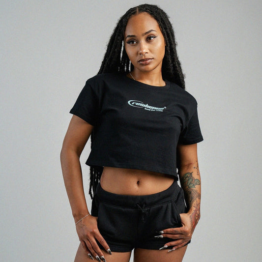 Cloudstate Crop Tee Onyx
