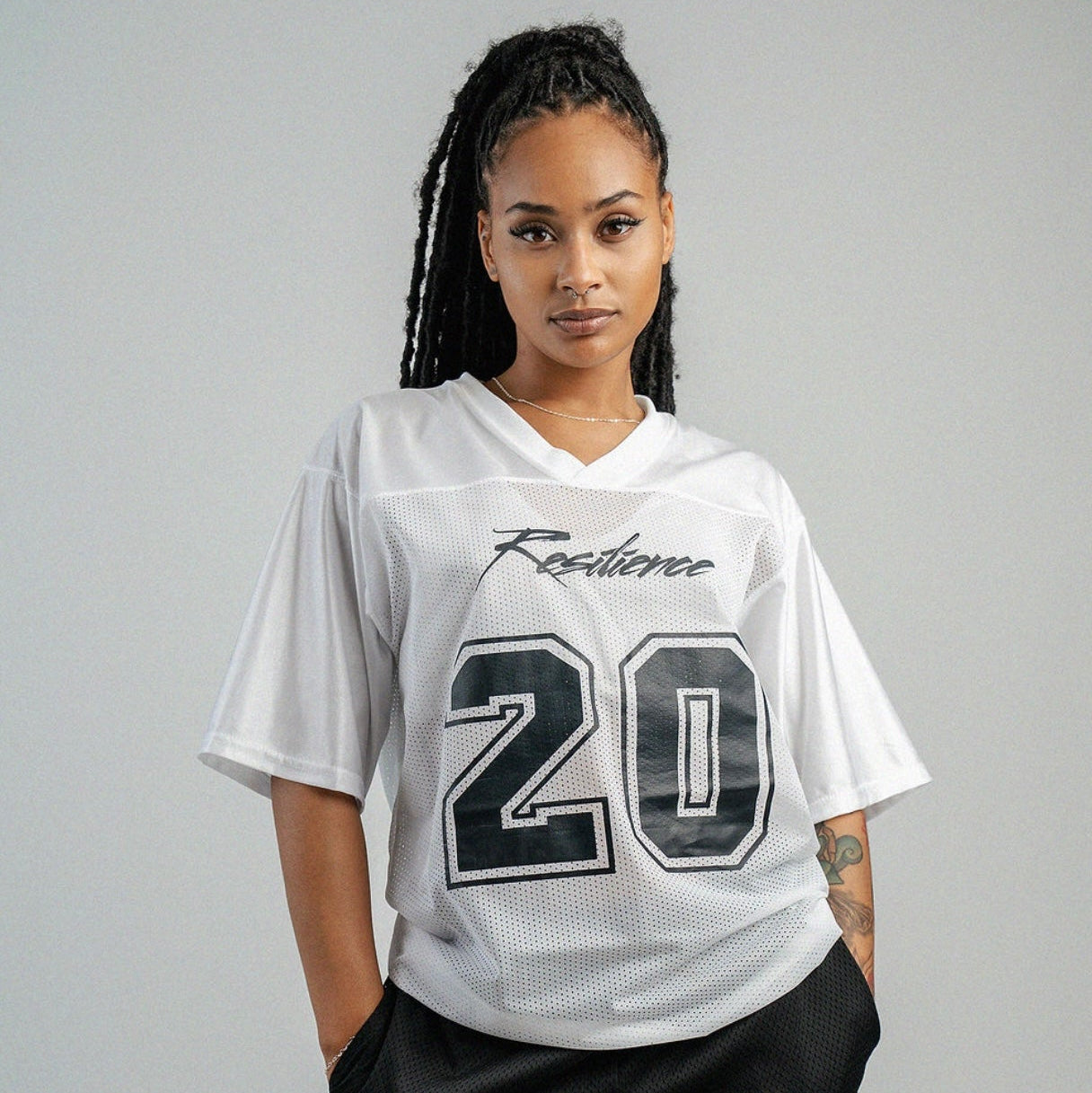 Handmade White Jersey
