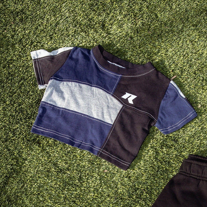 02 Blueprint Handmade Patchwork Tee