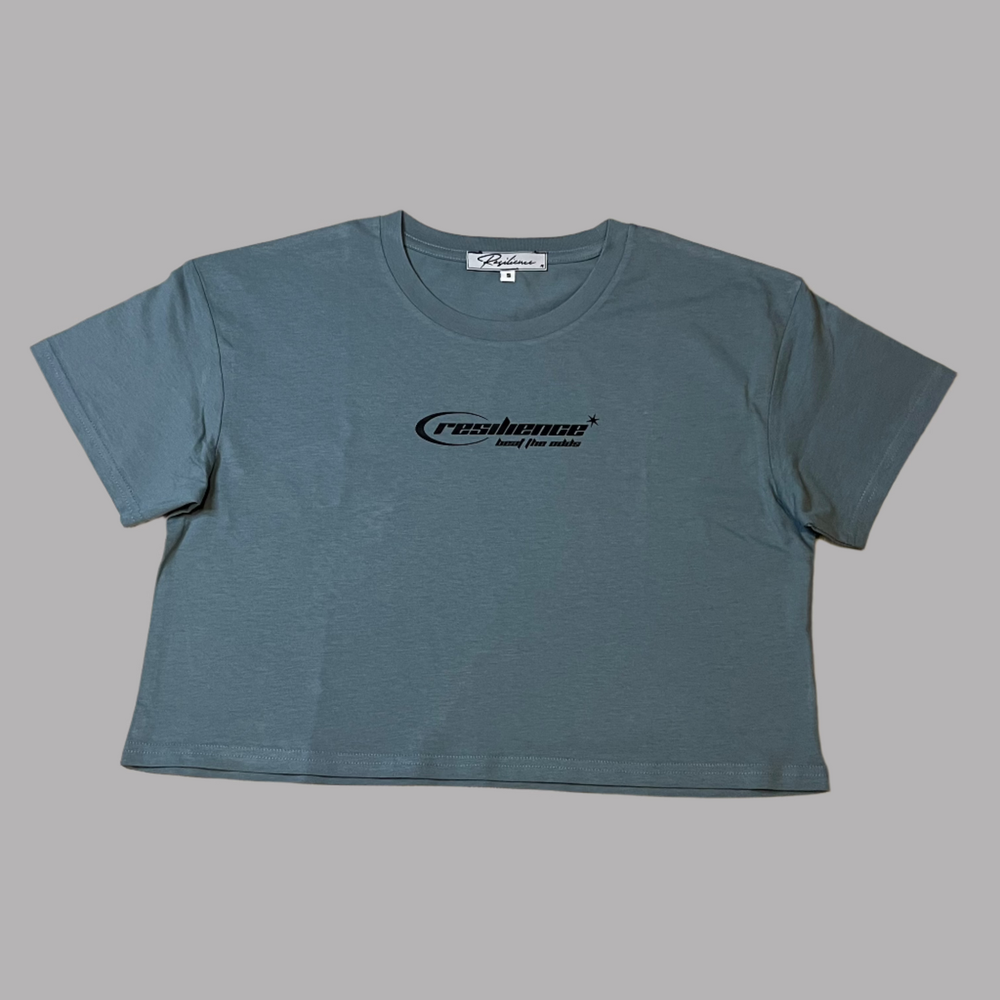 Cloudstate Crop Tee Sky